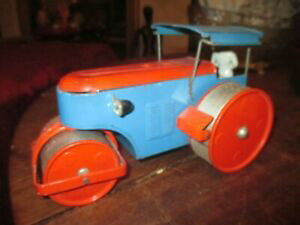 yzzr[@͌^ԁ@ԁ@[VOJ[ L^[RvbT[ancien jouet joustra rouleau compresseur avec personnage