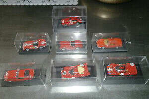 yzzr[@͌^ԁ@ԁ@[VOJ[ lot de 7 ferrari 512s 166m 330p3 dino 815 sport 250 trs gto 143 divers