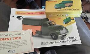 yzzr[@͌^ԁ@ԁ@[VOJ[ AgXgbNeJ[hdinky atlas studebaker camionnette bachee fiche et certificat