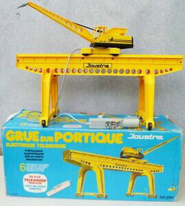 yzzr[@͌^ԁ@ԁ@[VOJ[ e|[`RN[{bNXjoustra ceji ref 3960 grue leveuse sur portique filoguide en boite fonctionne