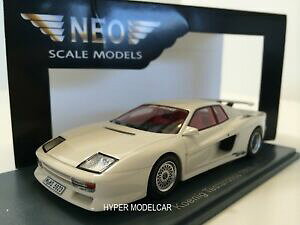 yzzr[@͌^ԁ@ԁ@[VOJ[ lIXP[ftF[zCgA[gneo scale model 143 ferrari testarossa koenig 1985 white art 45923