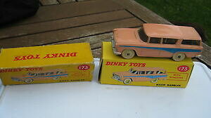 �y���������z�z�r�[�@�͌^�ԁ@�ԁ@���[�V���O�J�[ �i�b�V�������u���[�I���W�i���{�b�N�Xdinky 173 nash rambler estate excellent original amp; case reste amp; best reprobox