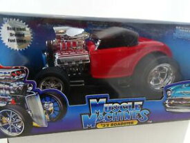 【送料無料】ホビー　模型車　車　レーシングカー マシンフォードロードスターモデル§118 muscle machines 1932 ford roadster modele a rouge rarete §