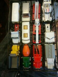 �y���������z�z�r�[�@�͌^�ԁ@�ԁ@���[�V���O�J�[ �}�b�`matchbox carry case contenant divers collection camions