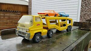 yzzr[@͌^ԁ@ԁ@[VOJ[ re[WJ[LAvintage tonka voiture transporteur 2850 avec original voitures belle condition