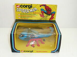 yzzr[@͌^ԁ@ԁ@[VOJ[ R[M[XpC_[}Q[IWicorgi 928 spiderman spidercopter boxed * original *