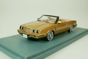 yzzr[@͌^ԁ@ԁ@[VOJ[ JuIS[h^lIdodge 600 convertible cabriolet 1984 metallique or 143 neo 44998 neuf