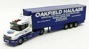 yzzr[@͌^ԁ@ԁ@[VOJ[ R[M[XP[fXJjA^NV[corgi 150 scale model cc12811 scania t cab curtainside oakfield haulage