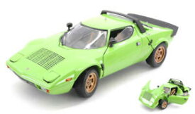 【送料無料】ホビー　模型車　車　レーシングカー ランチアライトグリーンモデルlancia stratos light green 118 model 4522 sun star