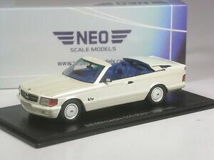 yzzr[@͌^ԁ@ԁ@[VOJ[ lIXP[fZfXJuIki0619 neo scale models bb mercedes 500 sec cabriolet 1985 in 143 in ovp