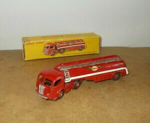 �y���������z�z�r�[�@�͌^�ԁ@�ԁ@���[�V���O�J�[ �{�b�N�X�Z�~�g���[��ancienne 143 dinky toys 32c panhard semi remorque citenre esso en boite 60s