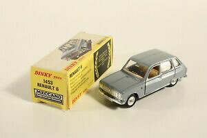 【送料無料】ホビー 模型車 車 レーシングカー ルノーボックスdinky toys 1453, renault 6, comme neuf in box ab2190