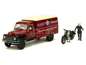 �y���������z�z�r�[�@�͌^�ԁ@�ԁ@���[�V���O�J�[ ���f���{�b�N�X���@��schuco hanomag l28 box van horex 143