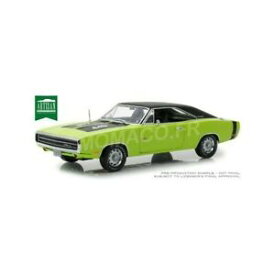 【送料無料】ホビー　模型車　車　レーシングカー ダッジチャレンジャーgreenlight 13529 dodge challenger rt 1970 verte 118