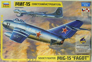 �y���������z�z�r�[�@�͌^�ԁ@�ԁ@���[�V���O�J�[ mig15 fagot , zvesda, 172, neuf