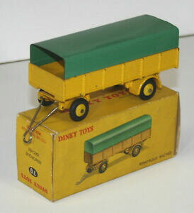 �y���������z�z�r�[�@�͌^�ԁ@�ԁ@���[�V���O�J�[ �g���[��e�t�����Xbachee remorque metal dinky toys 1 43,70 made in france circa 1950