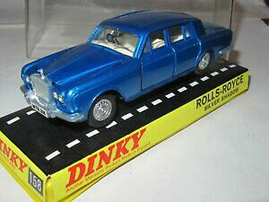 �y���������z�z�r�[�@�͌^�ԁ@�ԁ@���[�V���O�J�[ ���[���X���C�X�{�b�N�Xdinky 158rolls royce silver shadowen parfait etat, dans sa boite