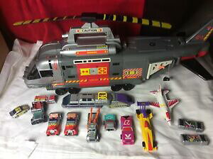 yzzr[@͌^ԁ@ԁ@[VOJ[ }b`wRv^[GNXgre[Wvintage matchbox connectables helicopter transporter 1990 cn810 et 10 extras