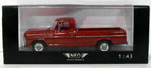 yzzr[@͌^ԁ@ԁ@[VOJ[ lIXP[flH[hV[Yneo 143 scale resin model neo44845 ford fseries red
