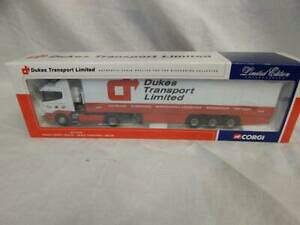 yzzr[@͌^ԁ@ԁ@[VOJ[ R[M[XJjAg[[{bNXcorgi scania frigo remorque dukes transport limited cc12202 en parfait etat, dans sa boite 150