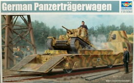 【送料無料】ホビー　模型車　車　レーシングカー ドイツタンクキャリアプラスチックキットモデルトランペッターgerman panzertragerwagen tank carrier plastic kit 135 model trumpeter