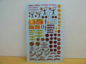 yzzr[@͌^ԁ@ԁ@[VOJ[ SVFICfJ[Zbgset decalcomanies logo anciens huiles shell 143