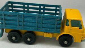 �y���������z�z�r�[�@�͌^�ԁ@�ԁ@���[�V���O�J�[ �}�b�`�_�b�W�g���b�Nmatchbox lesney non 4 dodge camion rare bleu enjeux presque neuf