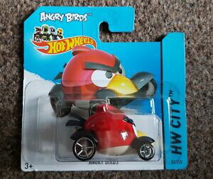 �y���������z�z�r�[�@�͌^�ԁ@�ԁ@���[�V���O�J�[ �z�b�g�z�C�[���J�[�h�V���[�ghot wheels angry birds red bird court carte