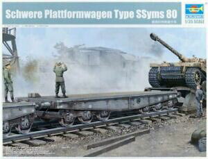 yzzr[@͌^ԁ@ԁ@[VOJ[ ^CvvX`bNLbgfgyb^[schwere plattformwagen type ssyms 80 plastic kit 135 model trumpeter