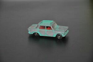�y���������z�z�r�[�@�͌^�ԁ@�ԁ@���[�V���O�J�[ �t�B�A�b�g�}�b�`matchbox number no 56 in green, fiat 1500