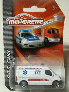 �y���������z�z�r�[�@�͌^�ԁ@�ԁ@���[�V���O�J�[ �`�A���[�_�[���m�[�}�X�^�[majorette sos cars renault master ambulance