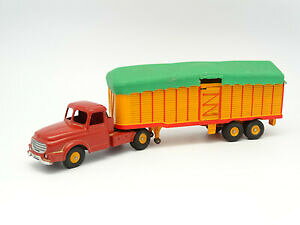 �y���������z�z�r�[�@�͌^�ԁ@�ԁ@���[�V���O�J�[ �t�����X�Z�~�g���[��dinky toys france sb 143 willeme semi remorque fruehauf 36b