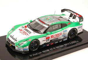 【送料無料】ホビー 模型車 車 レーシングカー #モデルnissan gtr advan 24 sgt500 2012 yasuda wirdheim 143 model ebbro
