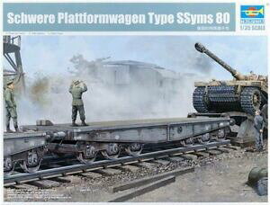yzzr[@͌^ԁ@ԁ@[VOJ[ ^CvvX`bNLbgfgyb^[schwere plattformwagen type ssyms 80 plastic kit 135 model trumpeter