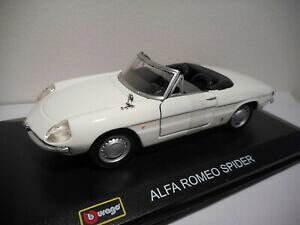 yzzr[@͌^ԁ@ԁ@[VOJ[ alfa romeo spider burago classic 132 diecast