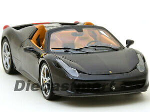 �y���������z�z�r�[�@�͌^�ԁ@�ԁ@���[�V���O�J�[ hotwheels elite bcj90 118 ferrari 458 spider voiture miniature beige interieur