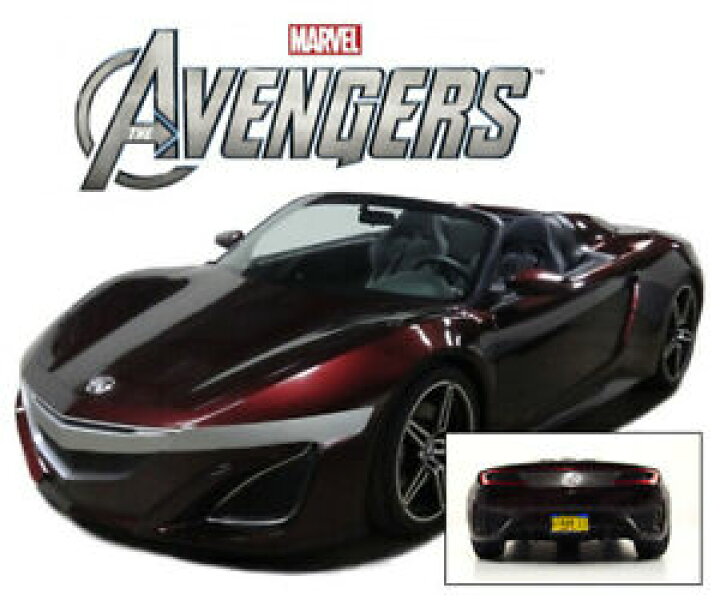 楽天市場 送料無料 ホビー 模型車 車 レーシングカー アキュラロードスタートニースタークアイアンマンモデルacura Nsx Roadster 12 Avengers Movie Tony Stark Iron Man 143 Model Hokushin
