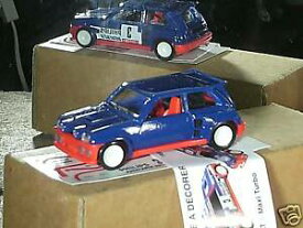 【送料無料】ホビー　模型車　車　レーシングカー ルノーマキシターボフィリップスコルシカrenault 5 maxi turbo philips tde corse 1985 solido