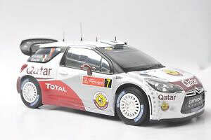 �y���������z�z�r�[�@�͌^�ԁ@�ԁ@���[�V���O�J�[ �V�g���G���X�P�[�����f��citroen ds3 wrc 2012 car model in scale 118