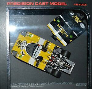 �y���������z�z�r�[�@�͌^�ԁ@�ԁ@���[�V���O�J�[ �|���V�F�����}�����[�V���Orare porsche 956 lh 7 winner le mans 1984 hpi racing 143 ref 939