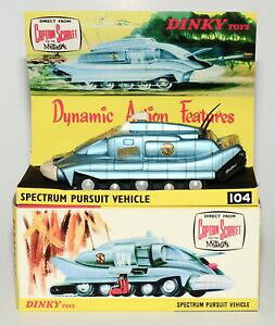 �y���������z�z�r�[�@�͌^�ԁ@�ԁ@���[�V���O�J�[ o�X�y�N�g��dinky toys no 104spectrum pursuit vehicle dans professionnel reprobox