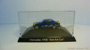 �y���������z�z�r�[�@�͌^�ԁ@�ԁ@���[�V���O�J�[ �����Z�f�X�A�[�g����herpa 187 mercedes 190e sixt art car 26150