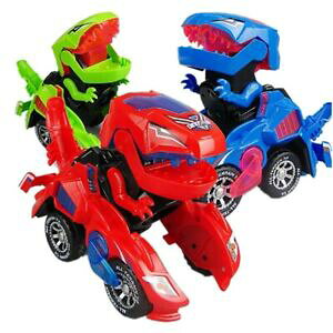 �y���������z�z�r�[�@�͌^�ԁ@�ԁ@���[�V���O�J�[ ���j�o�[�T��deformation electronique dinosaure voiture jouet universel transformation d r6f2