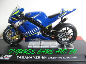 【送料無料】ホビー　模型車　車　レーシングカー セリエヤマハバレンティーノロッシオートバイmoto gp 124 serie 2 yamaha yzrm1 valentino rossi 2005 motorcycle motobike