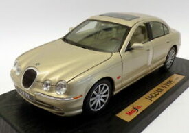 【送料無料】ホビー　模型車　車　レーシングカー ジャガータイプゴールドスケールモデルmaisto 118 scale model car 31865 1999 jaguar stype gold