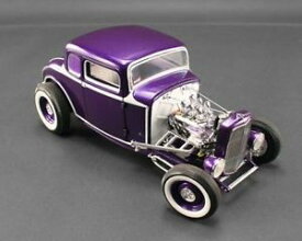 【送料無料】ホビー　模型車　車　レーシングカー フォードビンテージデュースリリースカットウィンドウacme 1932 ford 5 window vintage coupe deuce release 4 purple 118 gmp a1805009