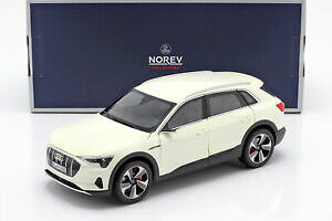 yzzr[@͌^ԁ@ԁ@[VOJ[ AEfBg^bNzCgaudi etron annee 2019 blanc metallise 118 norev