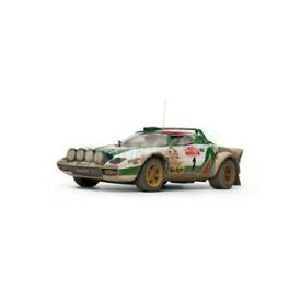 【送料無料】ホビー　模型車　車　レーシングカー サンスターランチアサファリラリーsunstar 4628 lancia stratos hf 8 waldegardthorszelius rallye safari 118