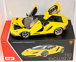 yzzr[@͌^ԁ@ԁ@[VOJ[ {M[jV[Ylamborghini centenario lp 7704 coupe 2016 exclusif serie jaune jaune 118 maist