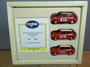yzzr[@͌^ԁ@ԁ@[VOJ[ R[M[f~jN[p[YJ{bNXcorgi modele 97712 mini coopers mote carlo winners vn en parfait etat, dans sa boite